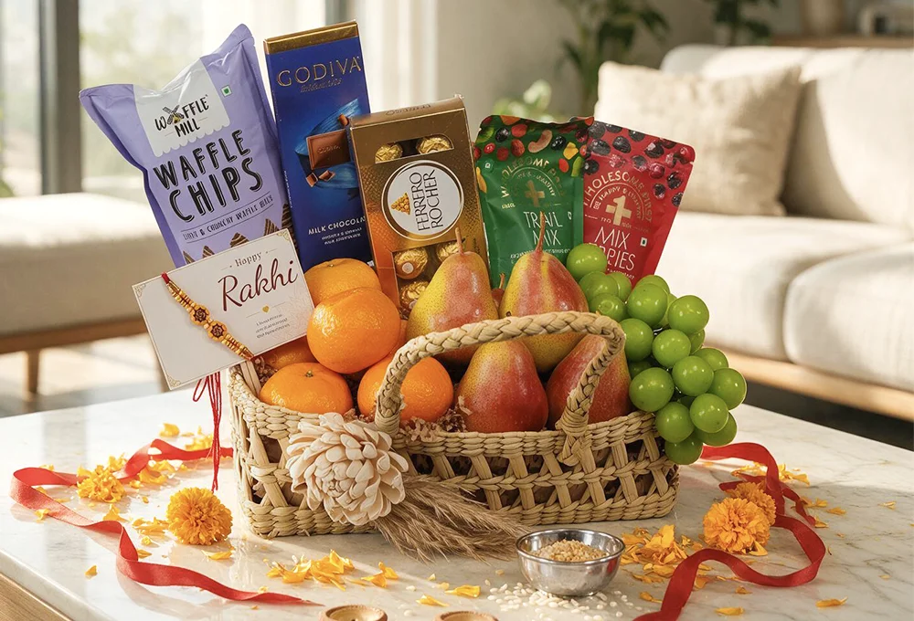 Royal Rakhi Gourmet Fruit Hamper