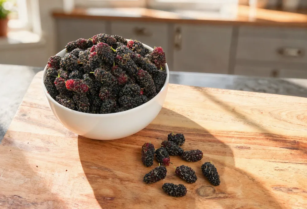 Fresh Indian mulberries – premium berries Mumbai delivery