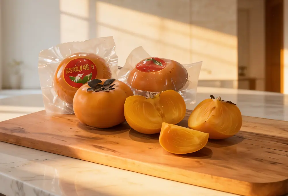 Fresh Sweet Persimmons