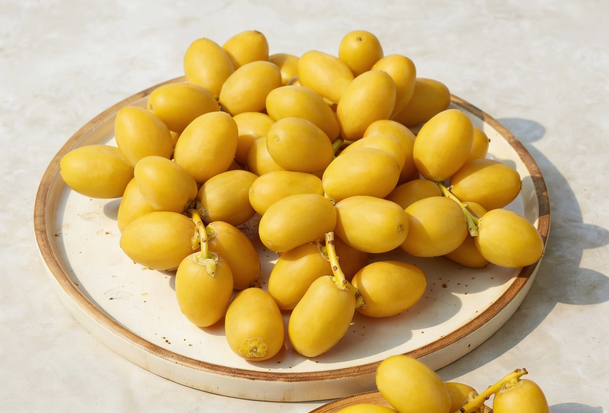 2 Kg Yellow Dates