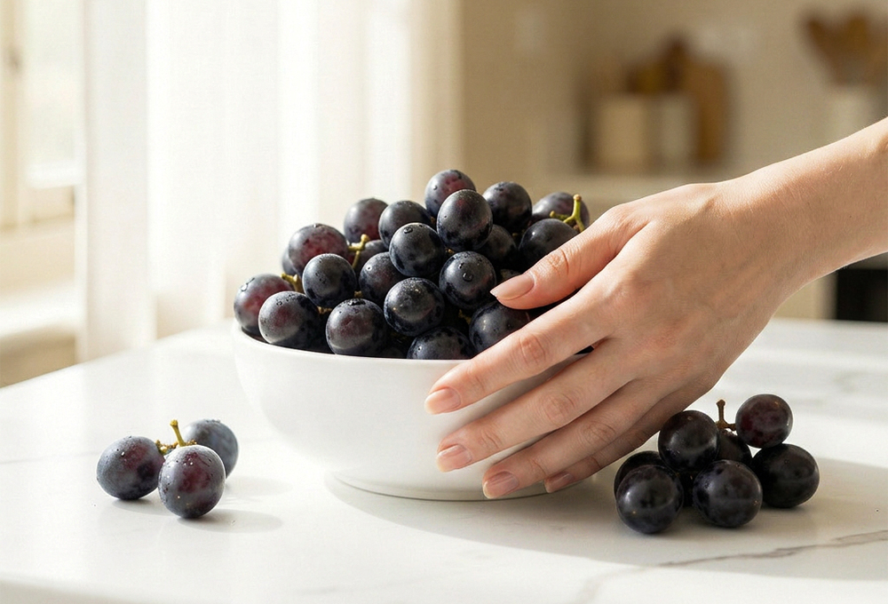 Australian Black Seedless Grapes