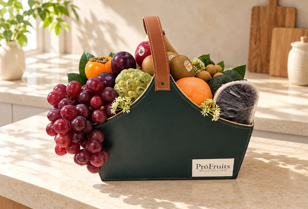 Premium Luxe Leather Fruit Bag