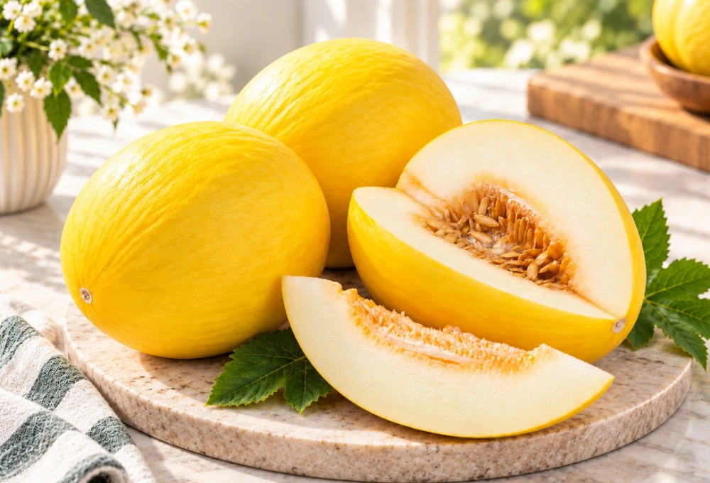 Honey Dew Muskmelon 1 Pc (Approx 2.3 kg to 2.6 kg)