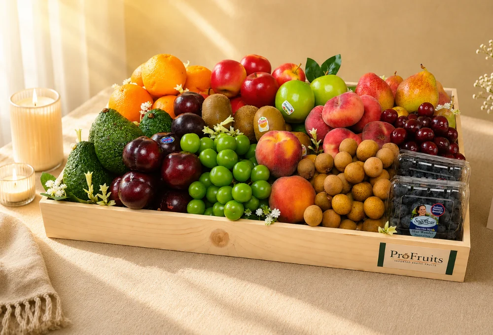 Grand Exotic Fruit Celebration Tray | 14 Premium Fruits
