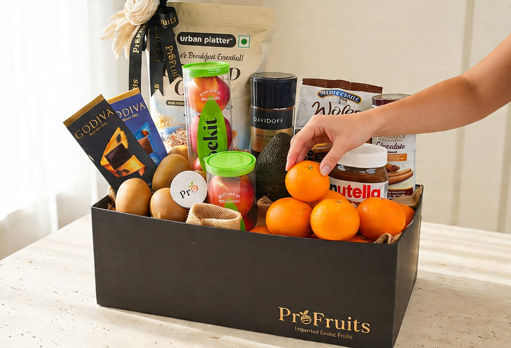 Premium Gourmet Breakfast Basket - Black Box