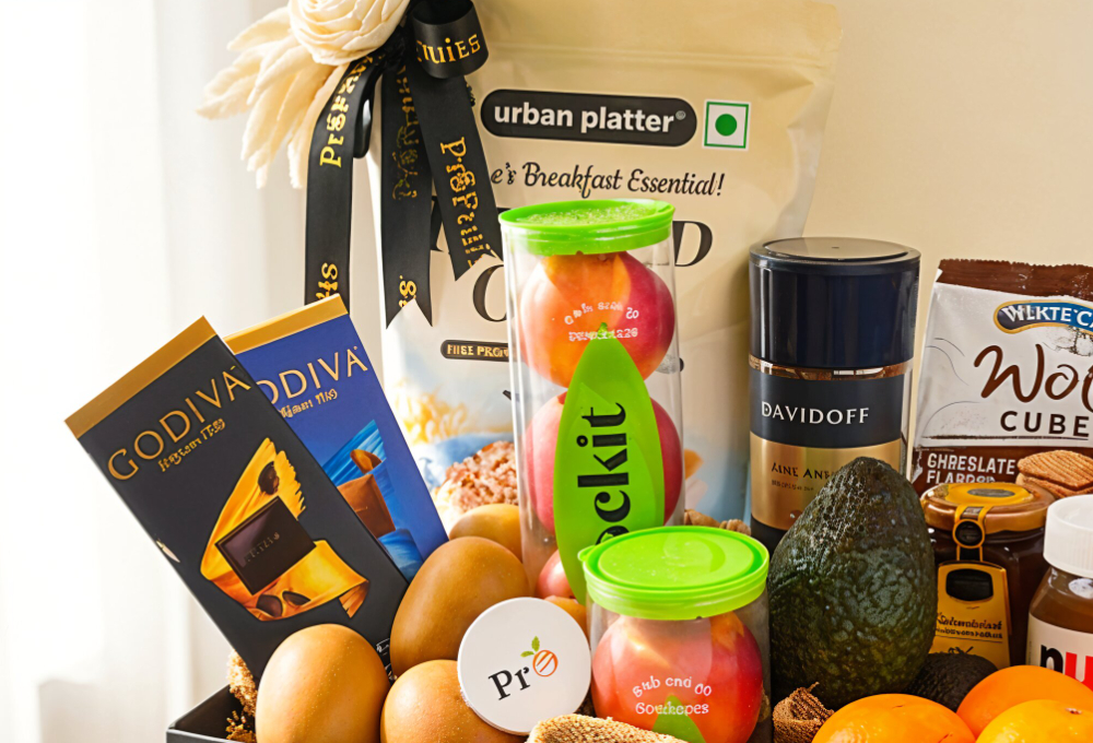 Premium Gourmet Breakfast Basket - Black Box
