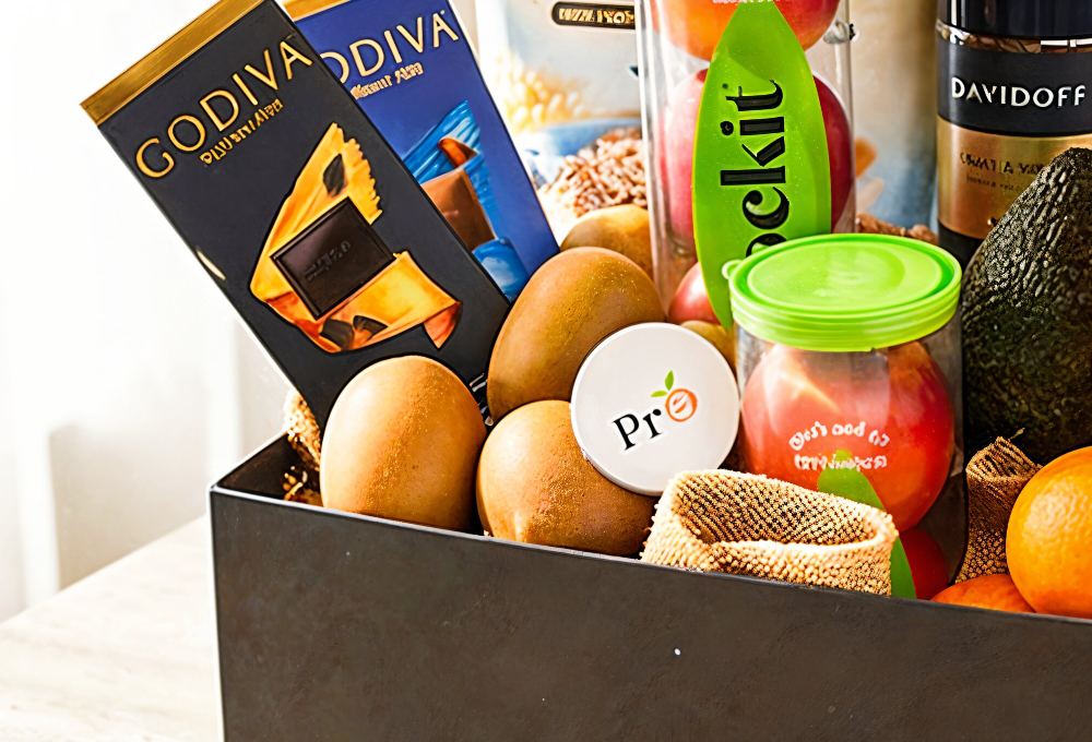 Premium Gourmet Breakfast Basket - Black Box