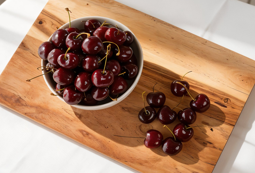 Sweet juicy imported cherries bowl – fresh cherries Mumbai