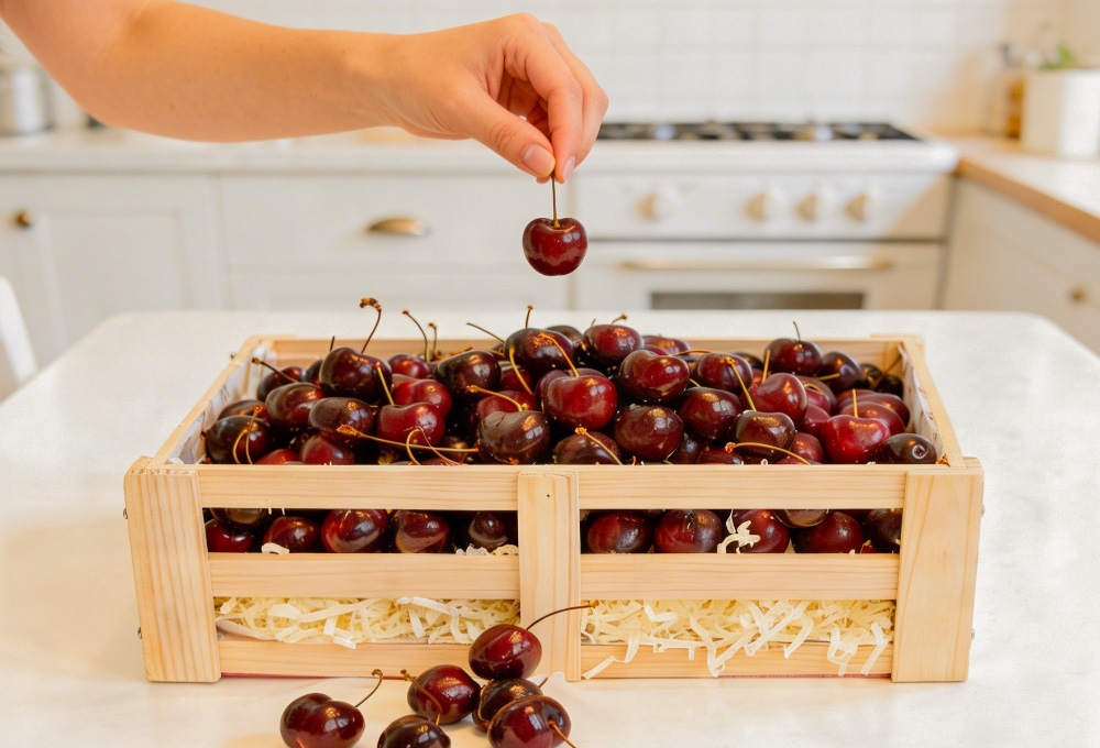 Red Cherry Tray