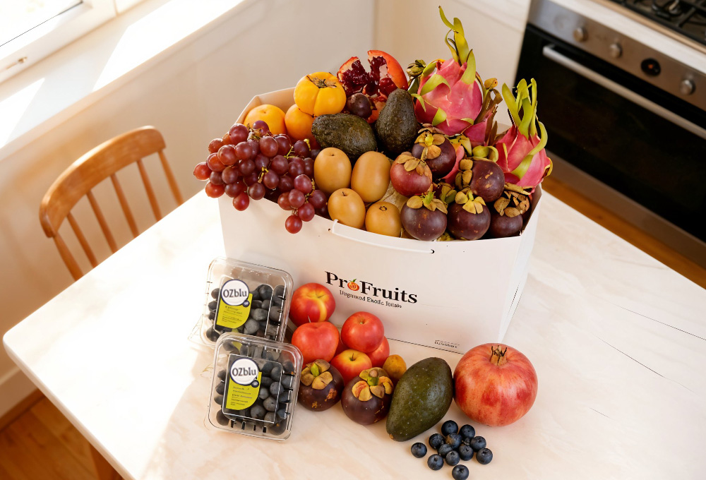Grand Exotic Fruit Celebration Gift Bag