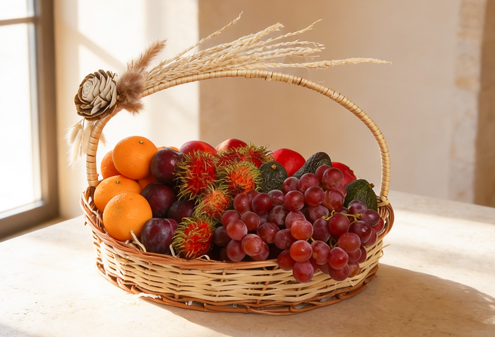 Premium Fruit Basket Delight
