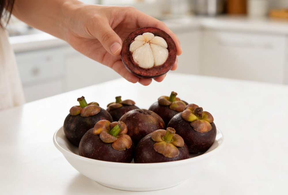 Premium imported mangosteen fruit for healthy snacking