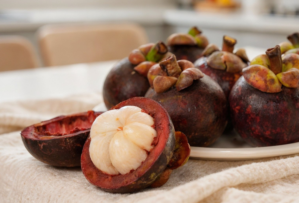 Premium imported mangosteen fruit for healthy snacking