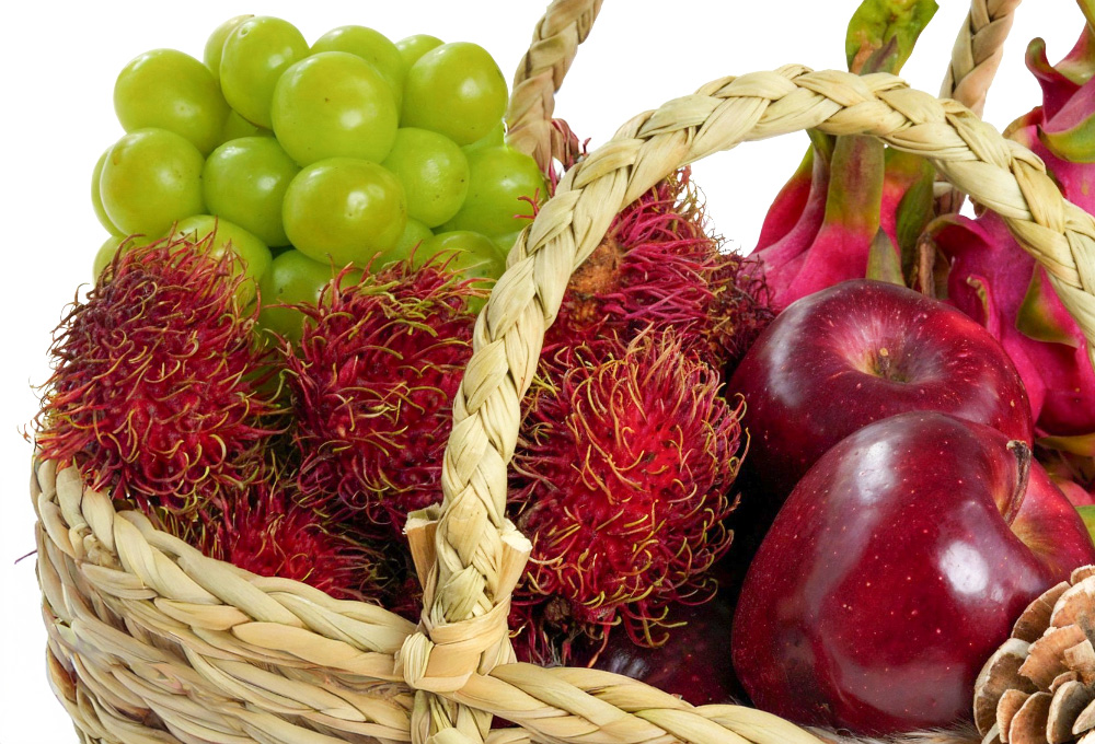 The Tropical Dragon Delight Basket