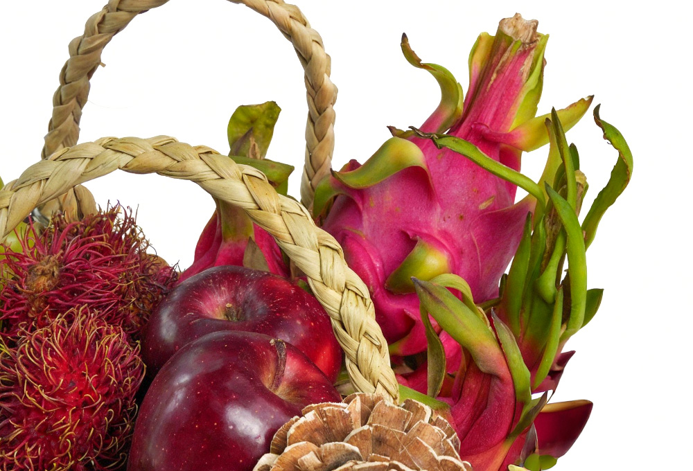 The Tropical Dragon Delight Basket
