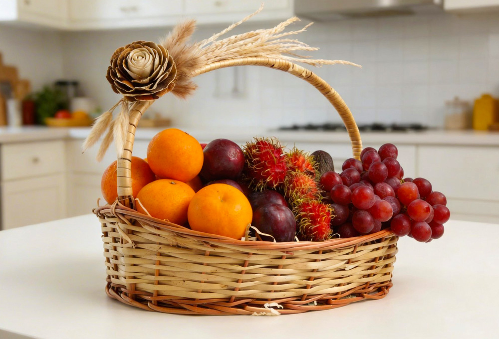 Premium Fruit Basket Delight