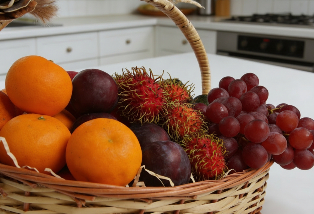 Premium Fruit Basket Delight