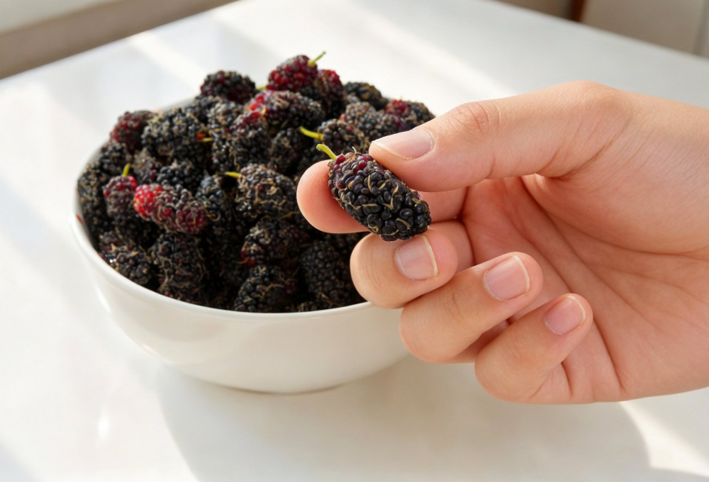 Fresh Indian mulberries – premium berries Mumbai delivery