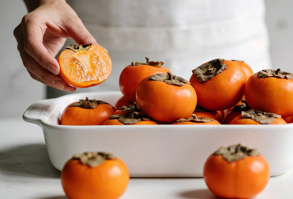 Fresh persimmon fruit – premium imported fruit Mumbai