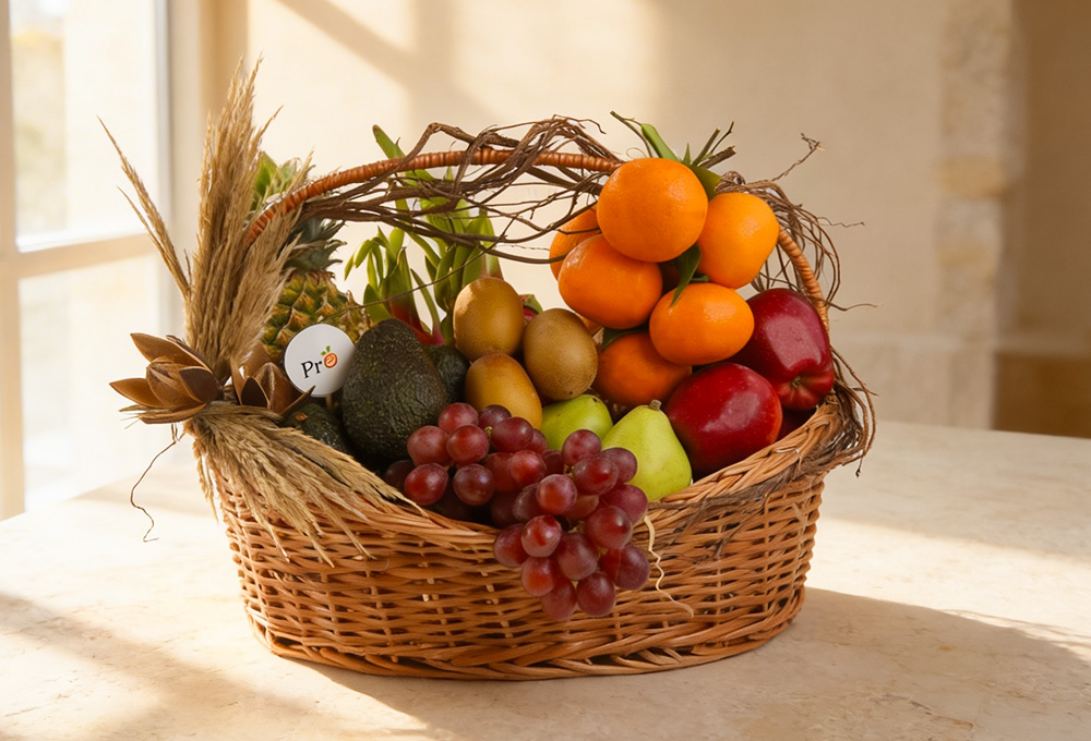 The Tropuical Luxe Medley Basket