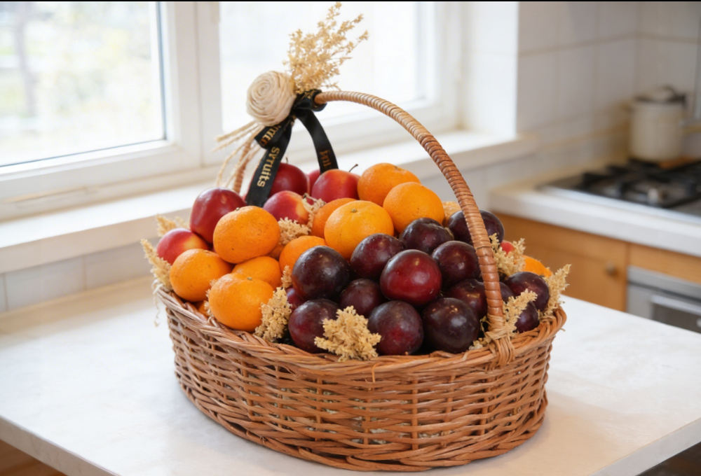 Exotic Fruit Gift Basket