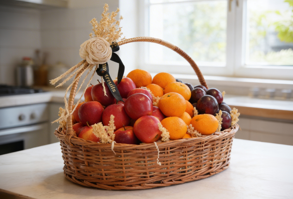 Exotic Fruit Gift Basket