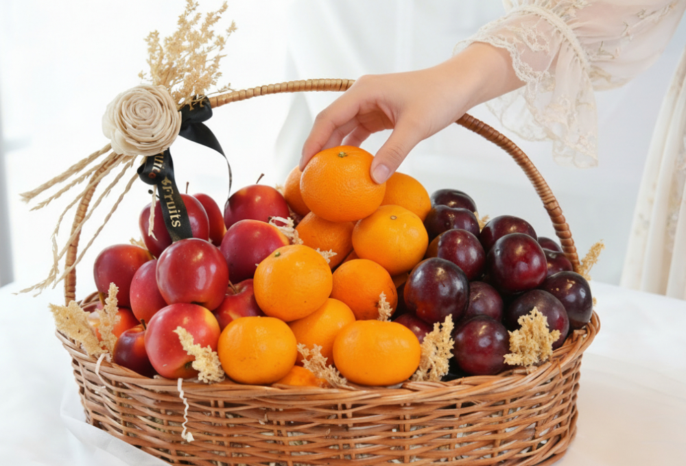 Exotic Fruit Gift Basket