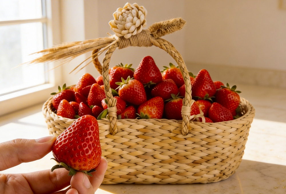 Mahabaleshwar Strawberries Basket