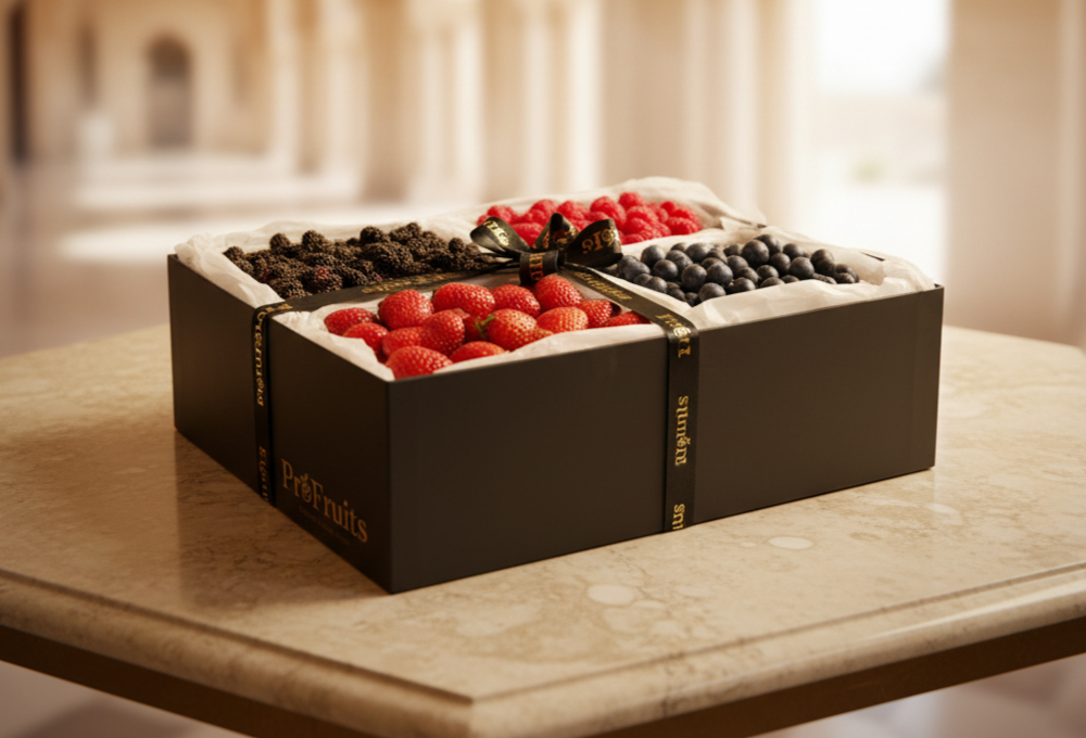 Premium Mixed Berry Box - Black Box