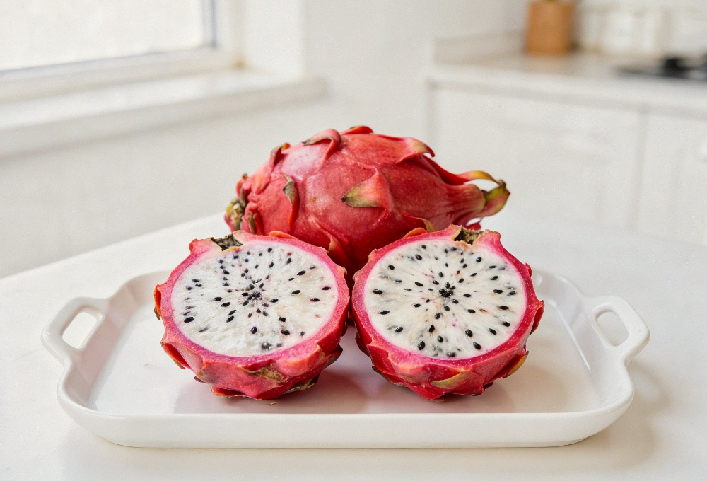 Healthy white dragon fruit for snacking and gifting