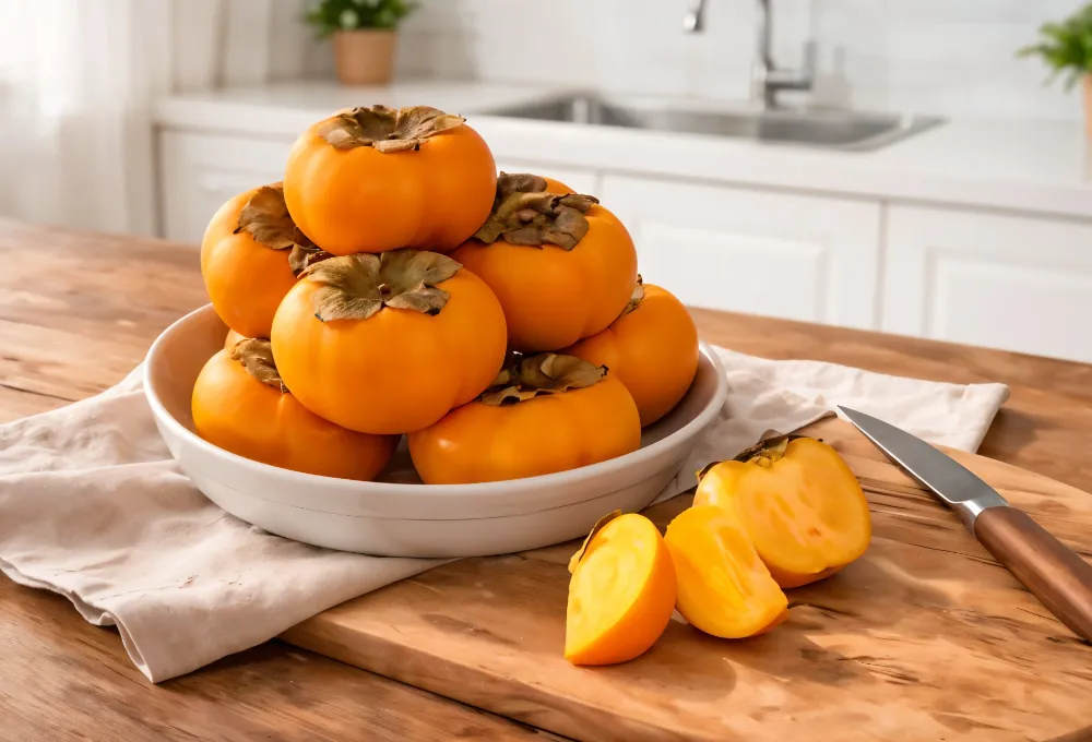 Fresh persimmon fruit – premium imported fruit Mumbai