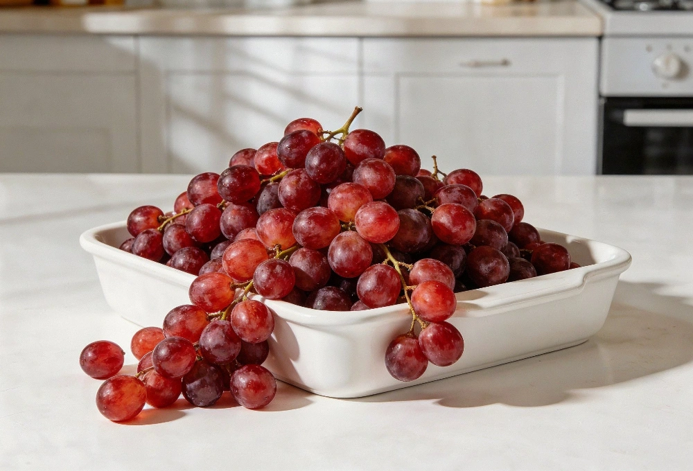 Sweet and juicy Red Globe grapes – fresh delivery in Mumbai