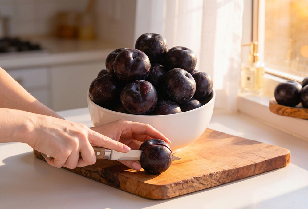 Buy Fresh Black Himachal Plums