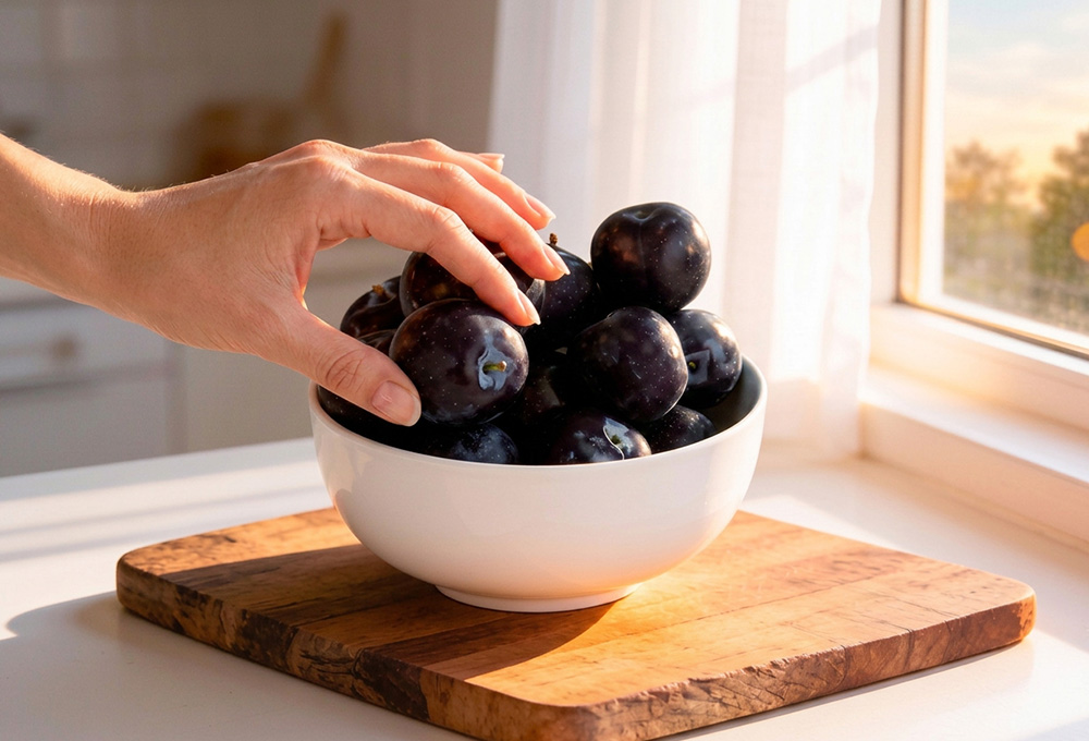 Buy Fresh Black Himachal Plums