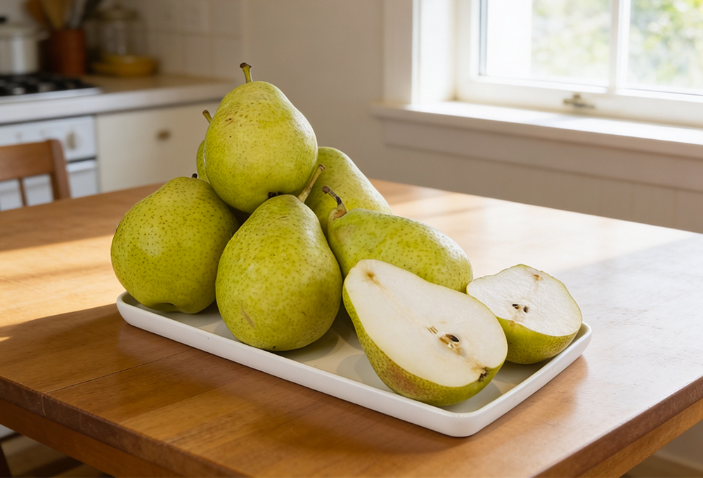 Green imported pear premium fruit online Mumbai