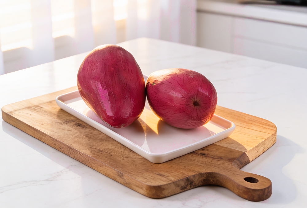 3 Pcs of Ivory Mango Red
