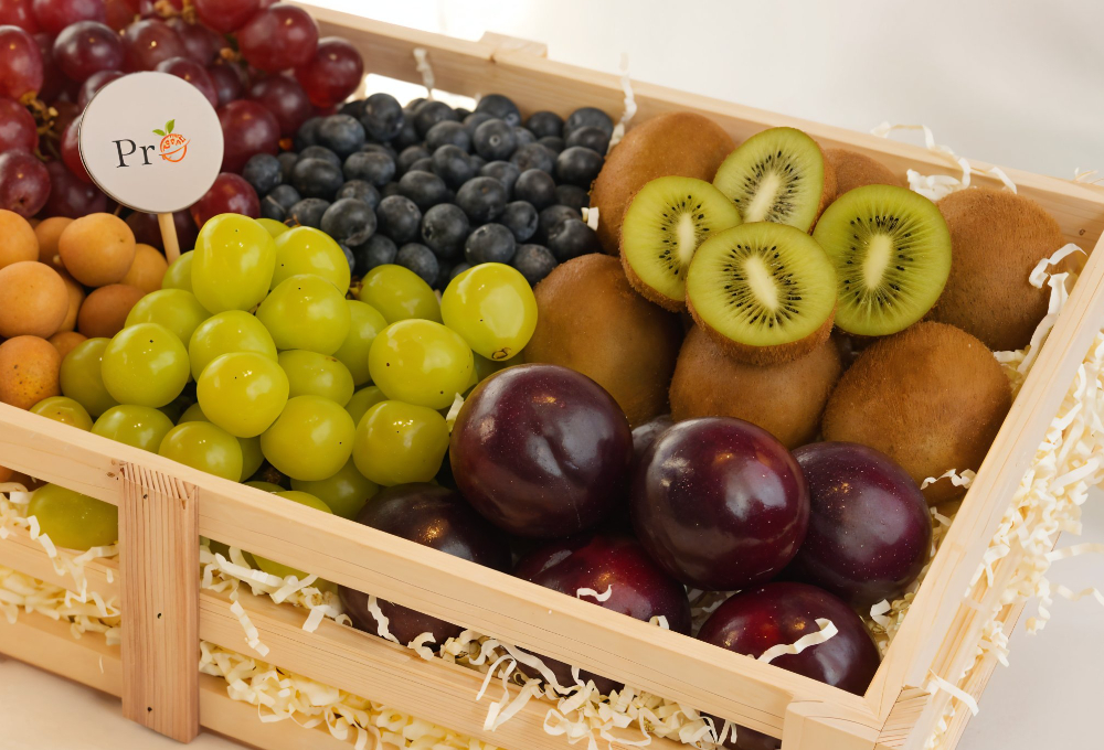 Gift Set of 2 - Exotic Fruit Trays V1