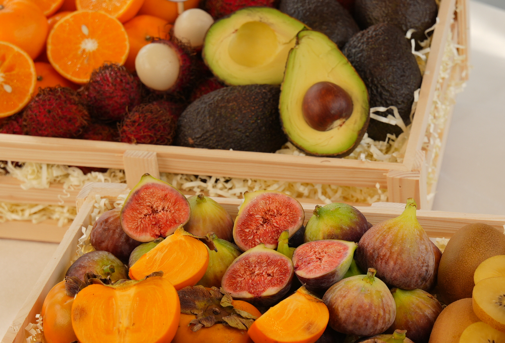 Gift Set of 2 - Exotic Fruit Trays V3