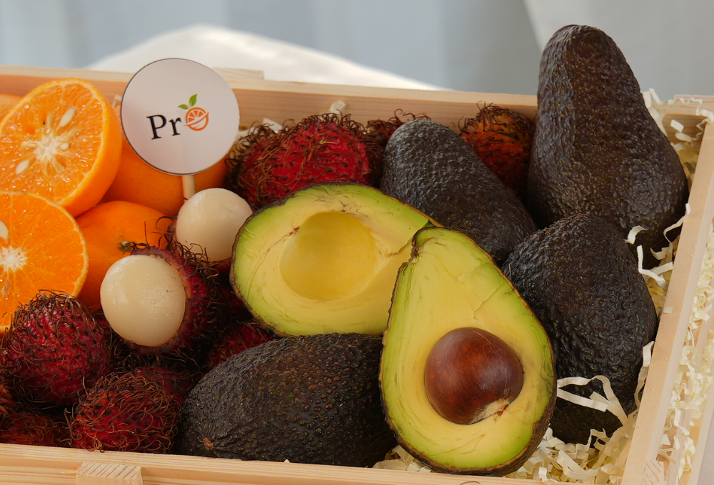 Gift Set of 2 - Exotic Fruit Trays V3