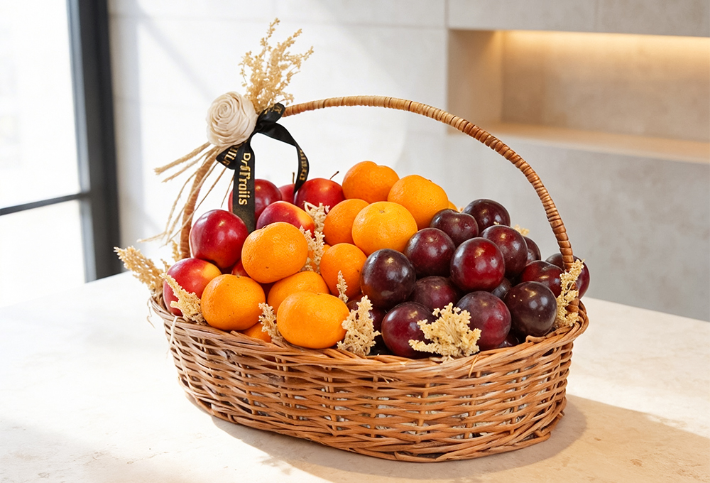 Exotic Fruit Gift Basket