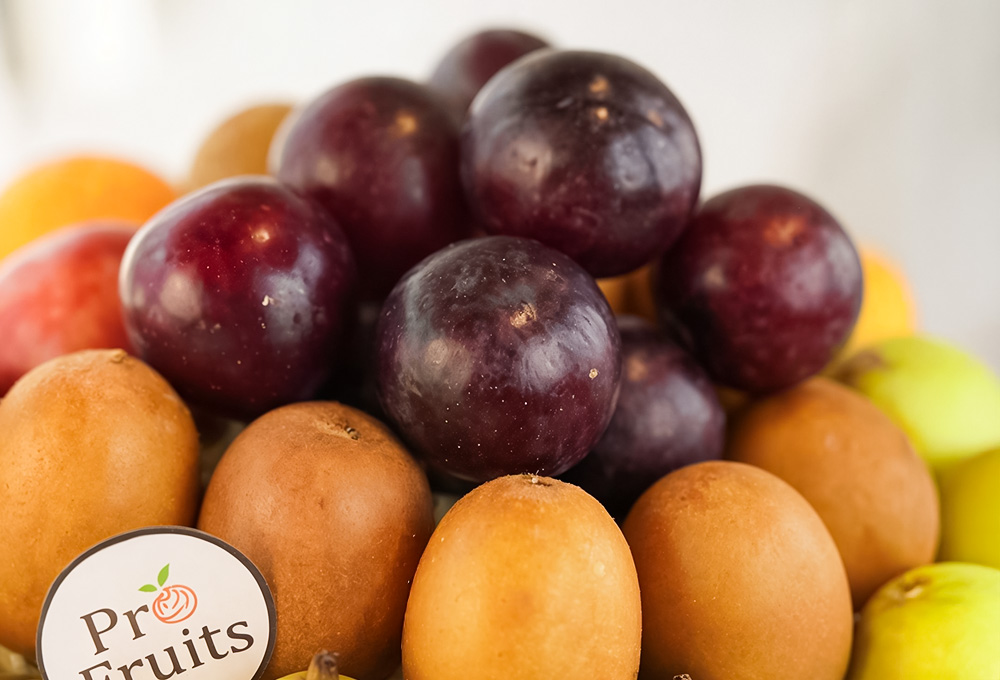 Premium Fruit Basket - Mixed Citrus & Apples Collection