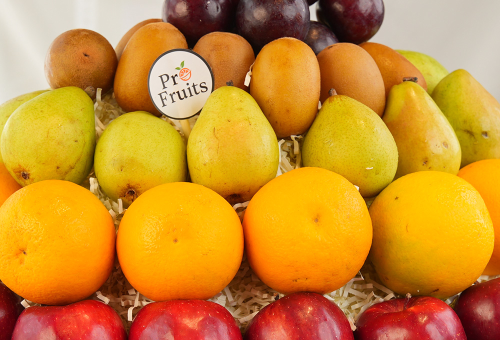 Premium Fruit Basket - Mixed Citrus & Apples Collection