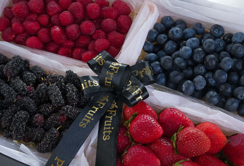 Premium Mixed Berry Box - Black Box