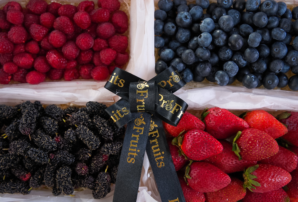 Premium Mixed Berry Box - Black Box