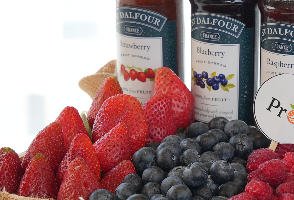 Gourmet Berry & St. Dalfour Preserve Tray