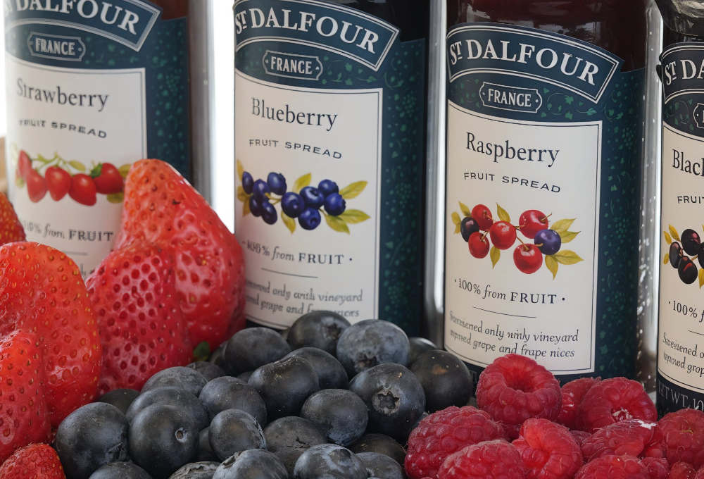 Gourmet Berry & St. Dalfour Preserve Tray