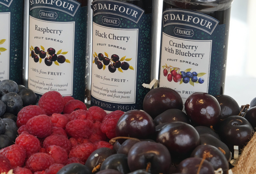 Gourmet Berry & St. Dalfour Preserve Tray