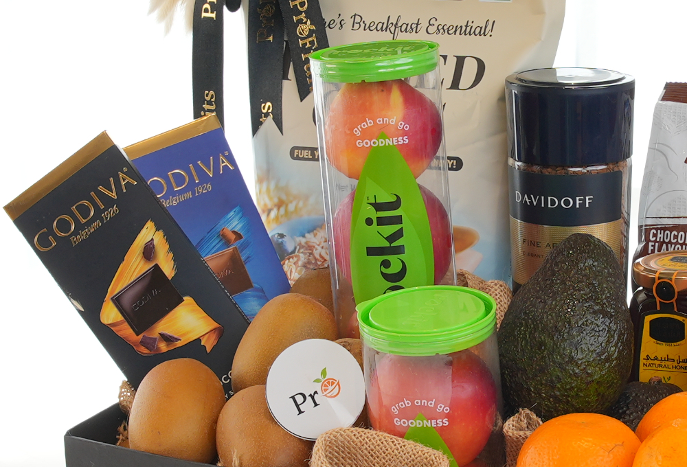 Premium Gourmet Breakfast Basket - Black Box