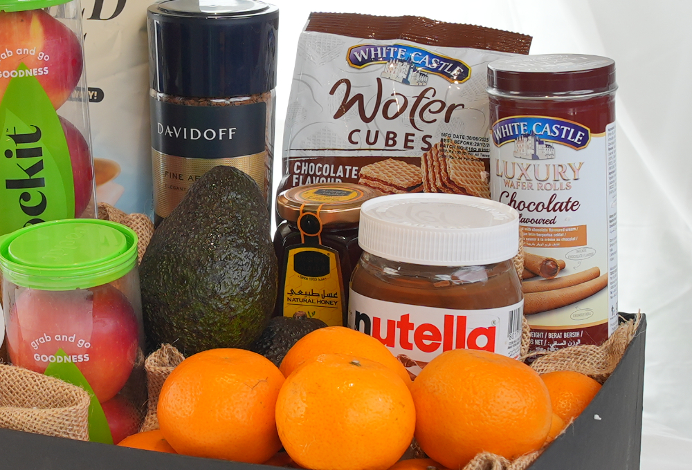 Premium Gourmet Breakfast Basket - Black Box