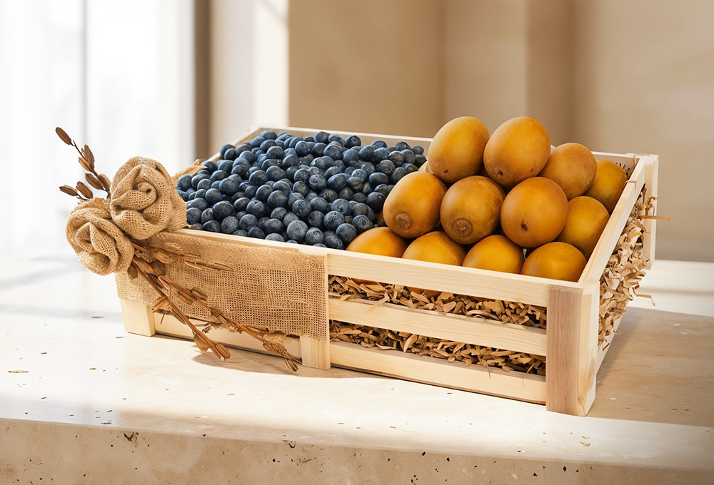 Blueberry & Golden Kiwi Premium Fruit Tray